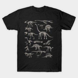 Paleontologist Dinosaurs Fathers Day Gift Funny Retro Vintage T-Shirt